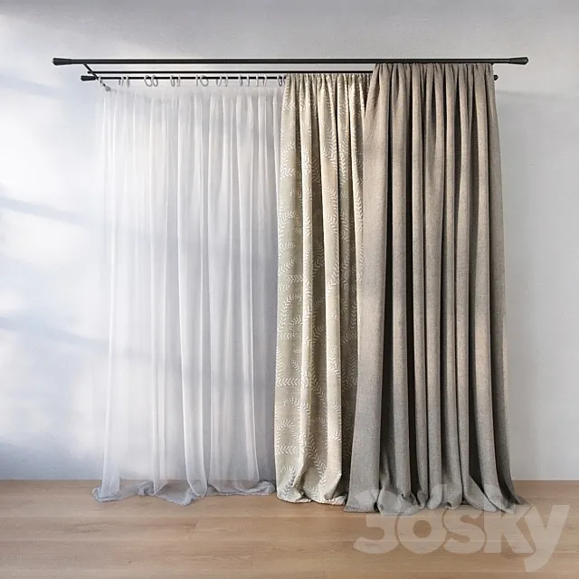 Curtain 3DModel