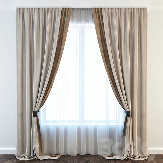 Curtain 3DModel Curtain 3DModel