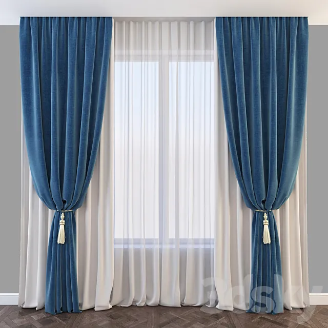 Curtain 3DModel Curtain 3DModel