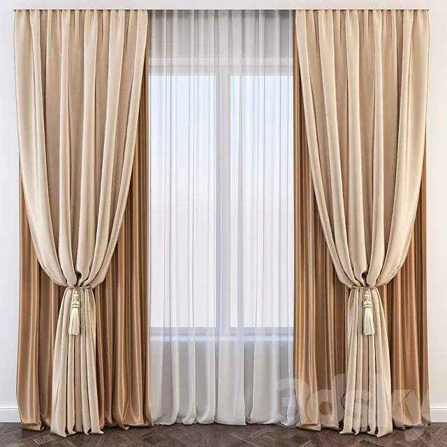 Curtain 3DModel Curtain 3DModel