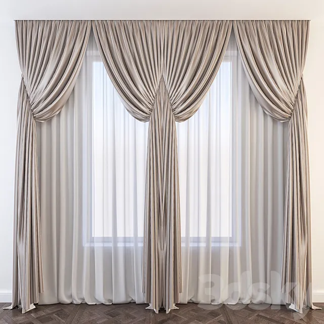 Curtain 3DModel Curtain 3DModel