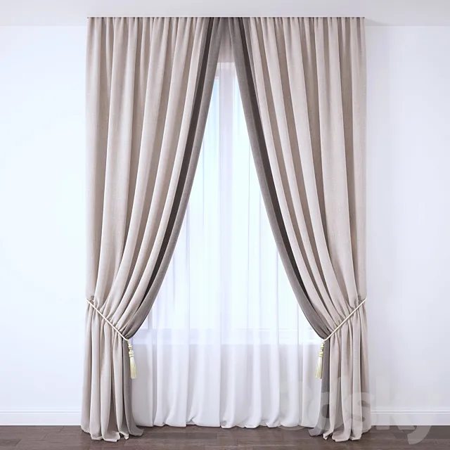 Curtain 3DModel Curtain 3DModel