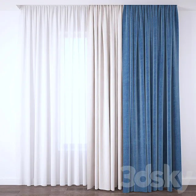 Curtain 3DModel Curtain 3DModel