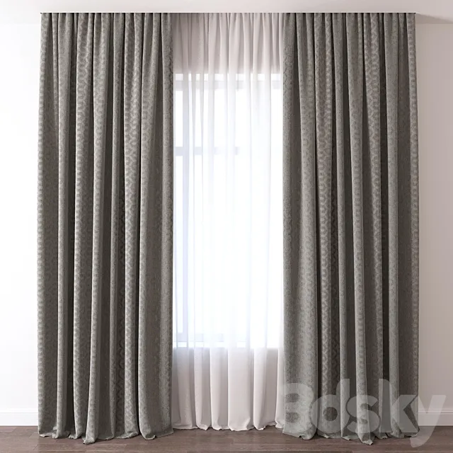 Curtain 3DModel Curtain 3DModel