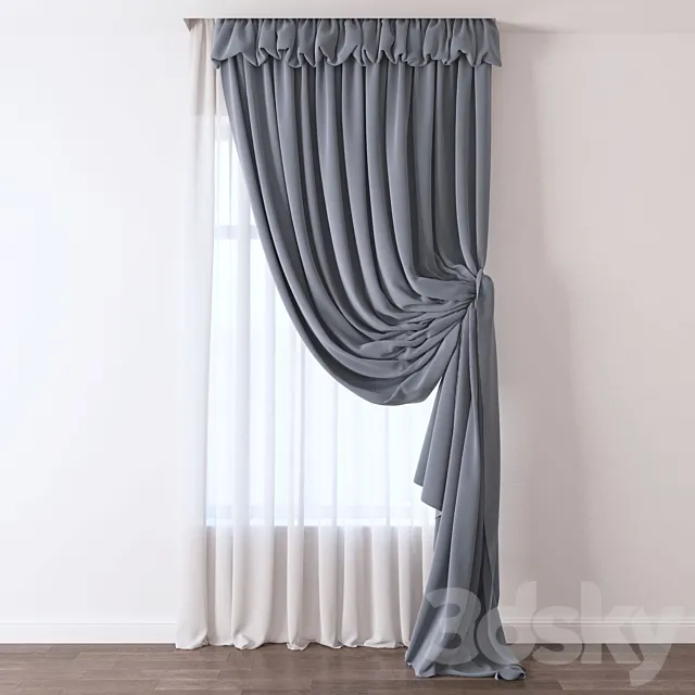 Curtain 3DModel Curtain 3DModel