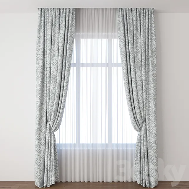 Curtain 3DModel Curtain 3DModel