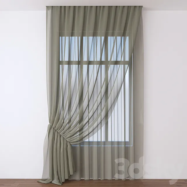 Curtain 3DModel Curtain 3DModel