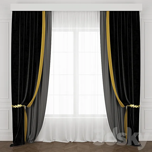 curtain 3DModel curtain 3DModel