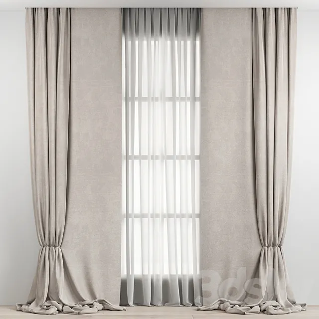 Curtain 3DModel Curtain 3DModel