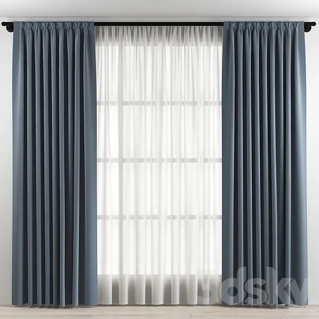 Curtain 3DModel Curtain 3DModel