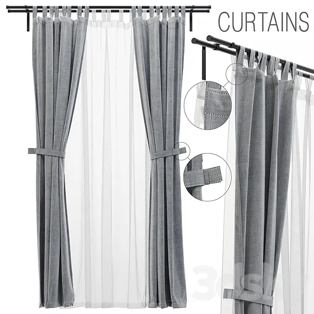 Curtain 3DModel