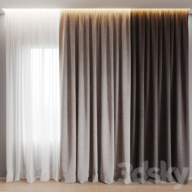 curtain 4 3DModel curtain 4 3DModel