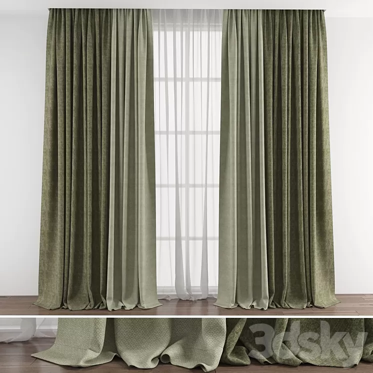 Curtain 400 3D Model Curtain 400 3D Model