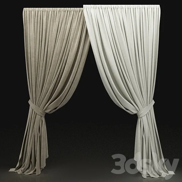 Curtain 41 3D Model Curtain 41 3D Model
