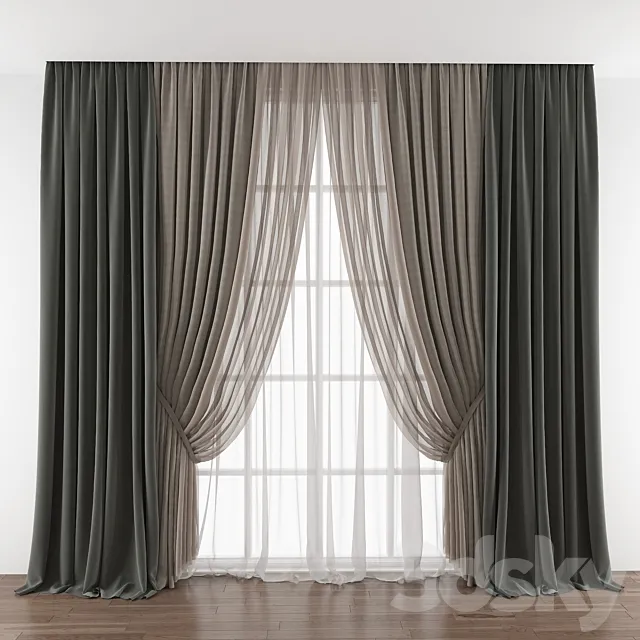 Curtain 415 3DModel Curtain 415 3DModel