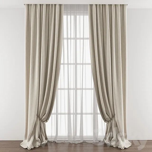 Curtain 421 3D Model Curtain 421 3D Model