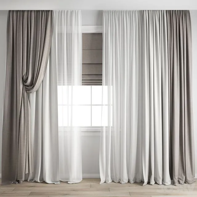 Curtain 428 3D Model Curtain 428 3D Model