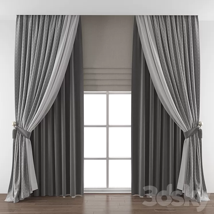 Curtain 428 3D Model Curtain 428 3D Model