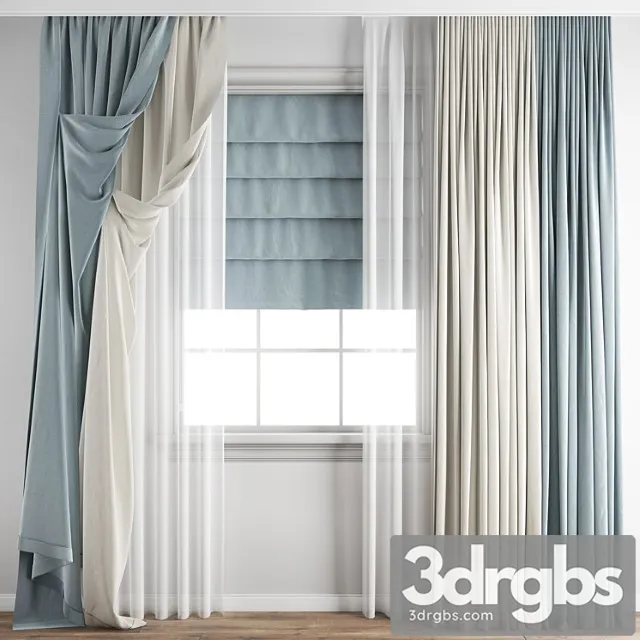 Curtain 438 3D Model Download