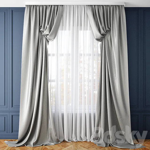 Curtain 44 3DModel
