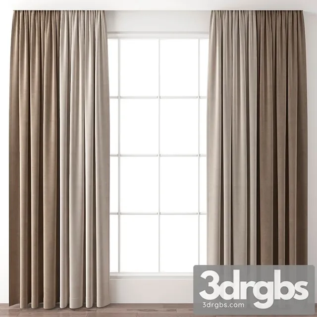 Curtain 447 3D Model Download