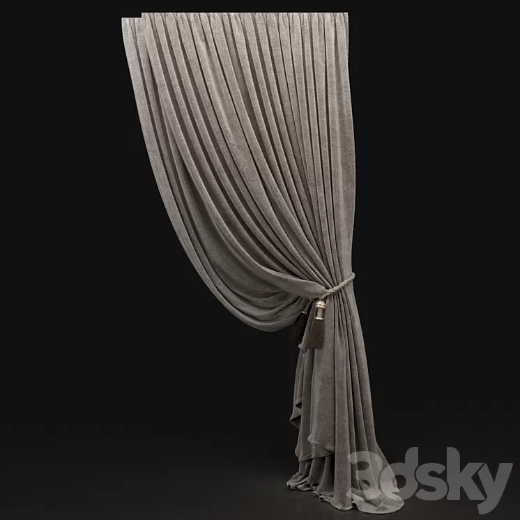 Curtain 461 3D Model Curtain 461 3D Model