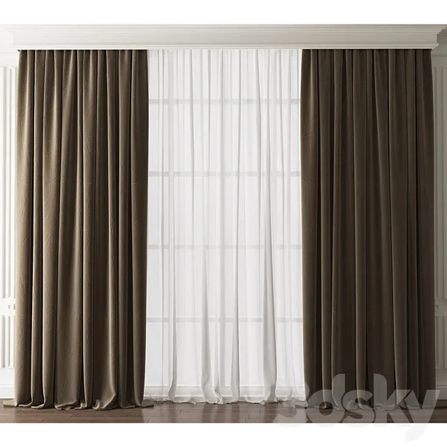 Curtain 466 3DModel Curtain 466 3DModel