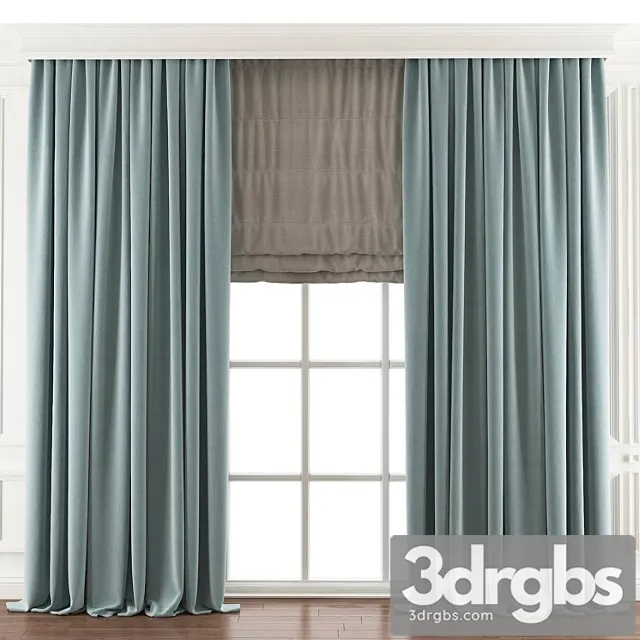 Curtain 468 1 3D Model Download