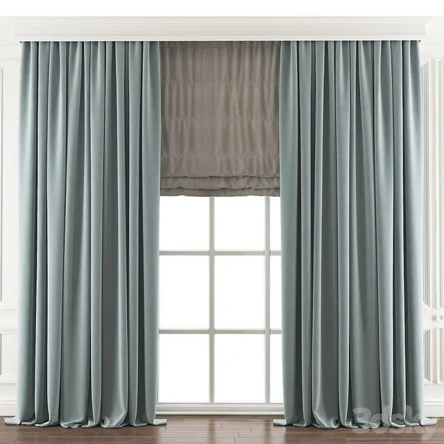 Curtain 468 3D Model Curtain 468 3D Model