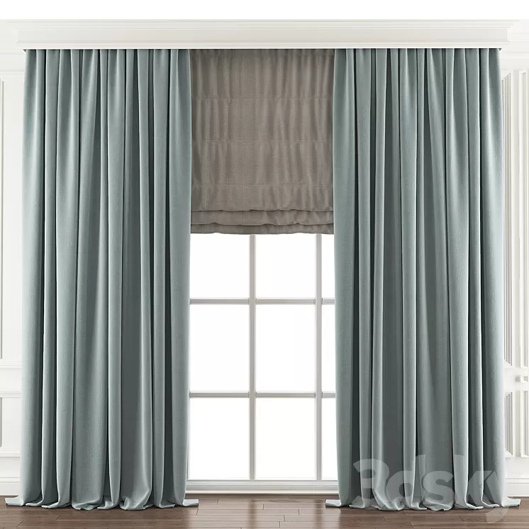 Curtain 468 3D Model Curtain 468 3D Model