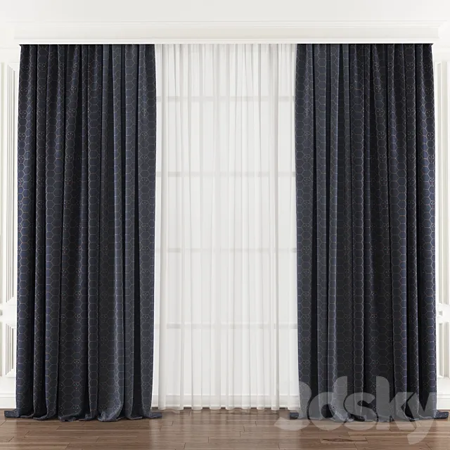 Curtain 475 3D Model Curtain 475 3D Model