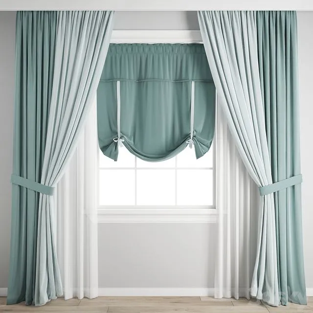 Curtain 478 3D Model Curtain 478 3D Model