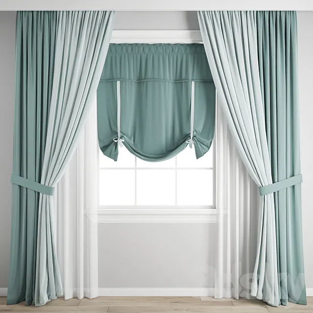 Curtain 478 3D Model