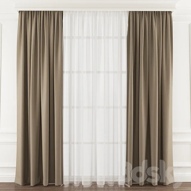 Curtain 484 3DModel Curtain 484 3DModel