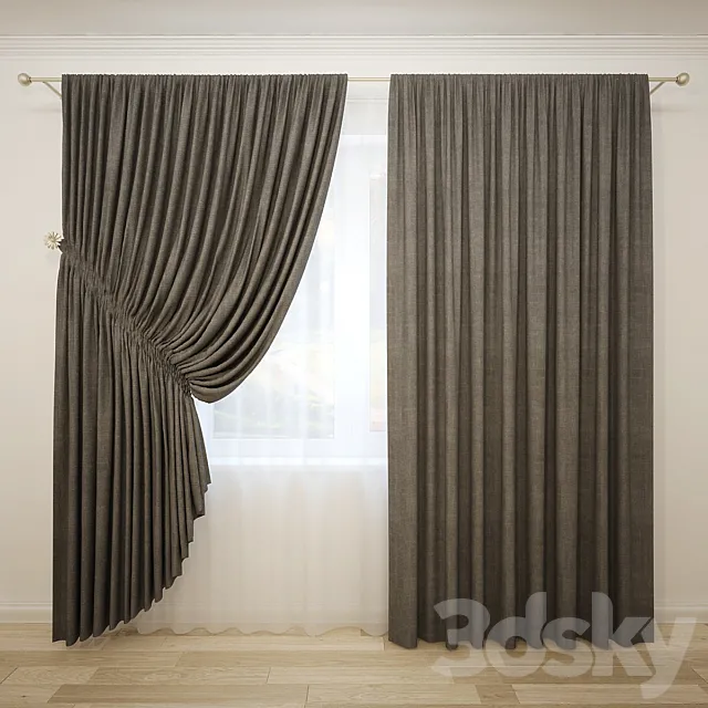 Curtain-49 3DModel Curtain-49 3DModel