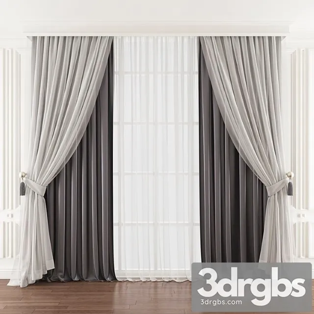 Curtain 498 1 3D Model Download