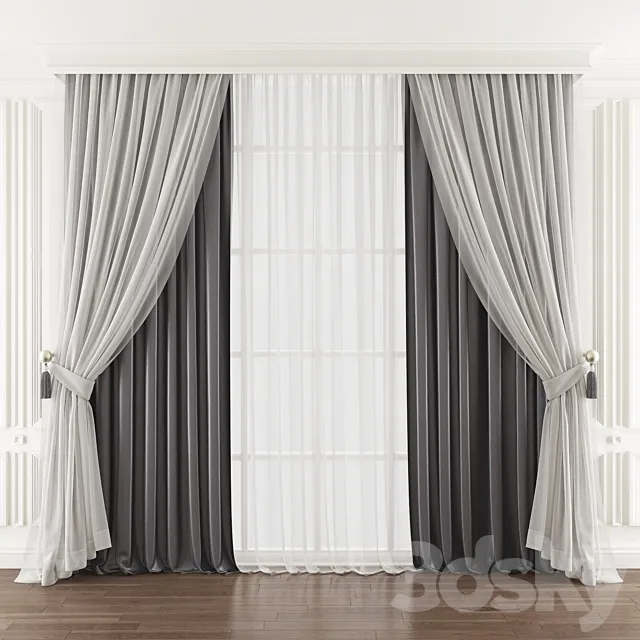 Curtain 498 3D Model Curtain 498 3D Model
