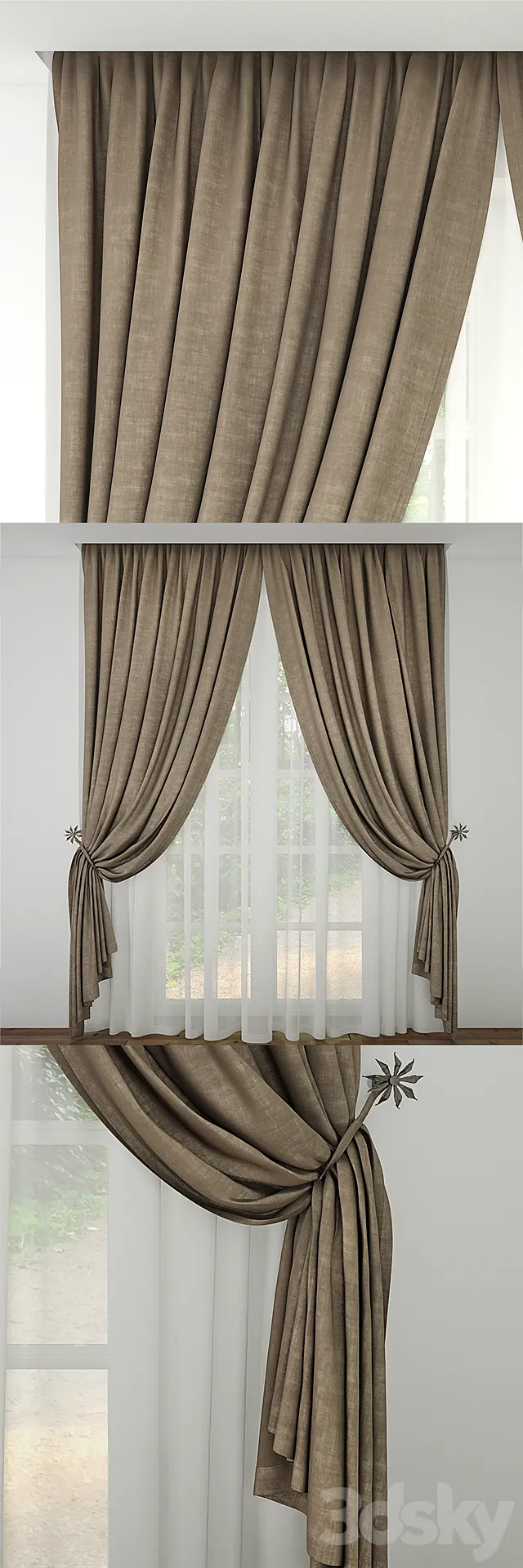 Curtain 5 3DModel
