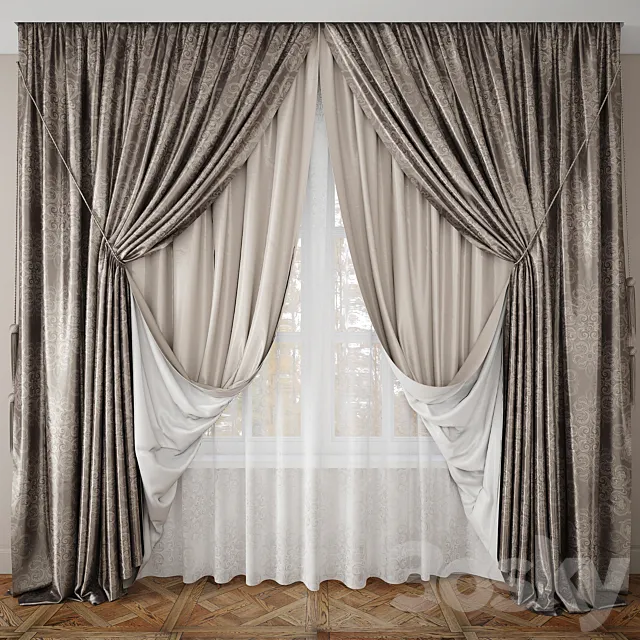 Curtain 50 3DModel
