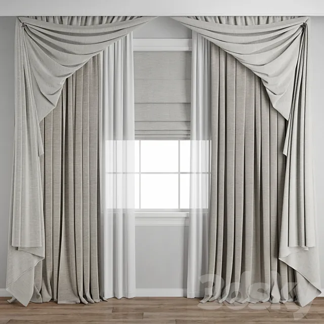 Curtain 506 3D Model