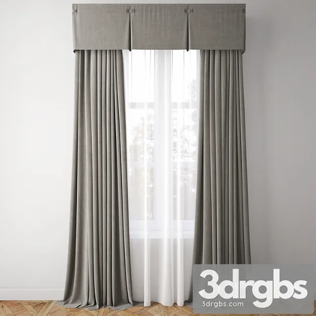 Curtain 51 3D Model Download