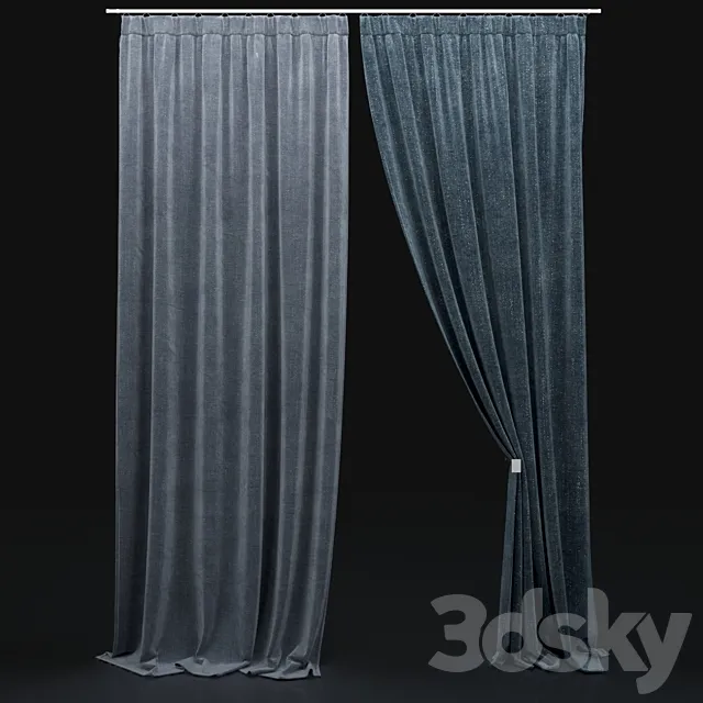 Curtain 511 3D Model Curtain 511 3D Model