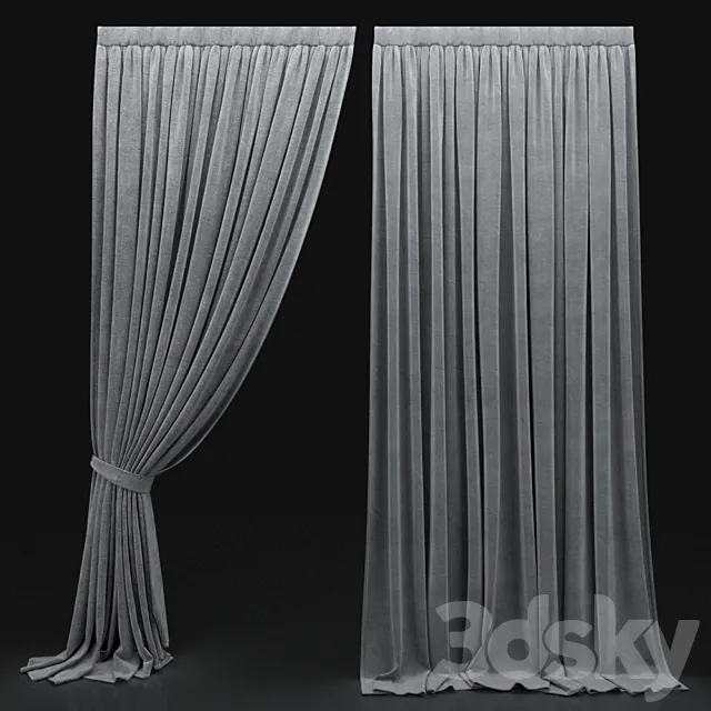 Curtain 519 3D Model Curtain 519 3D Model