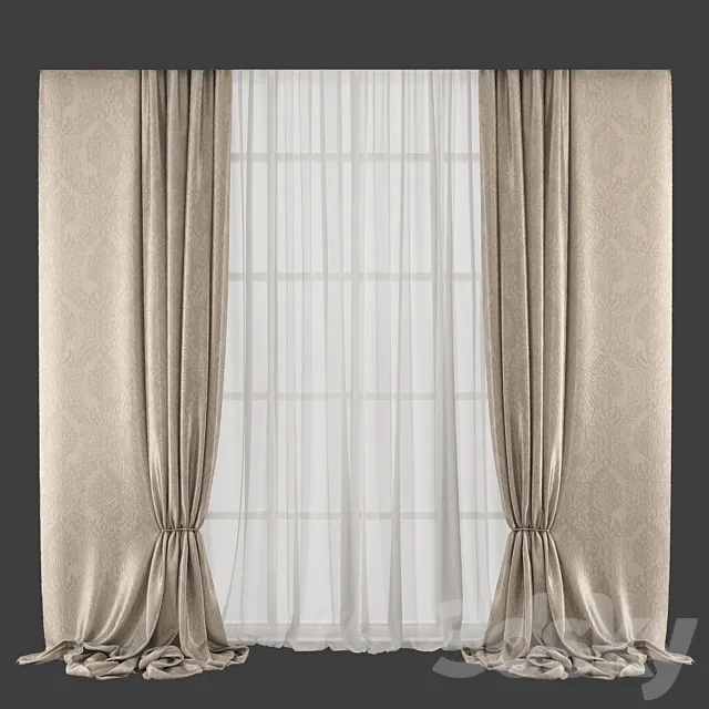 Curtain 523 3DModel Curtain 523 3DModel