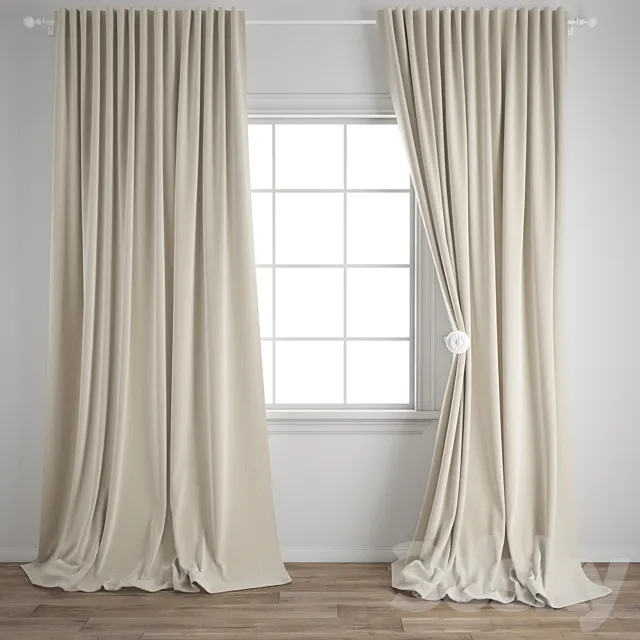 Curtain 525 3D Model