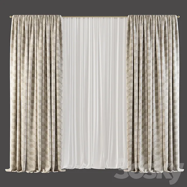 Curtain 533 3DModel Curtain 533 3DModel