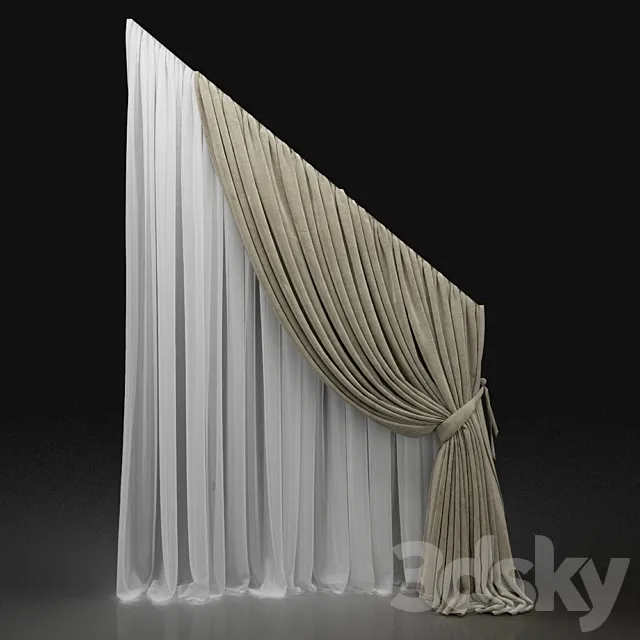 Curtain 538 3DModel Curtain 538 3DModel