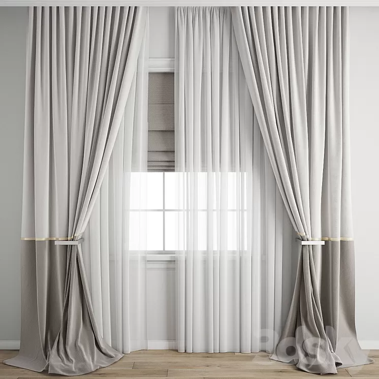 Curtain 539 3D Model Curtain 539 3D Model