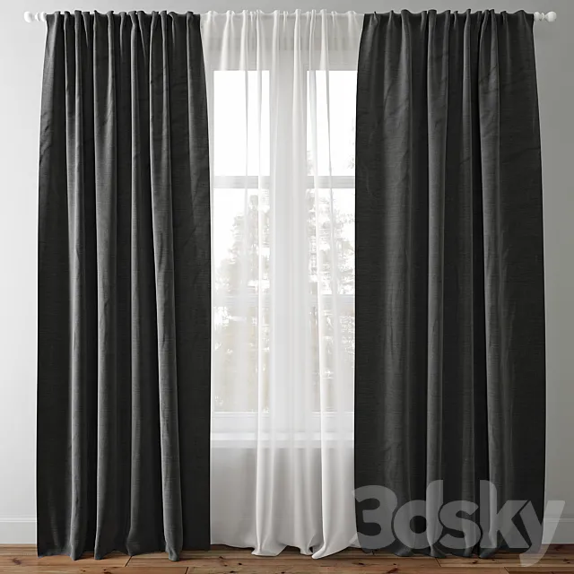 Curtain 54 3DModel Curtain 54 3DModel