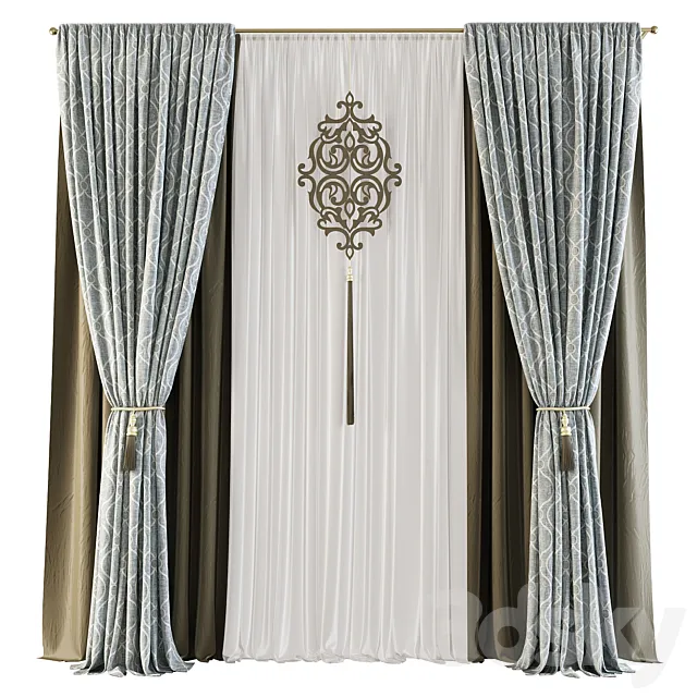 Curtain 548 3D Model Curtain 548 3D Model